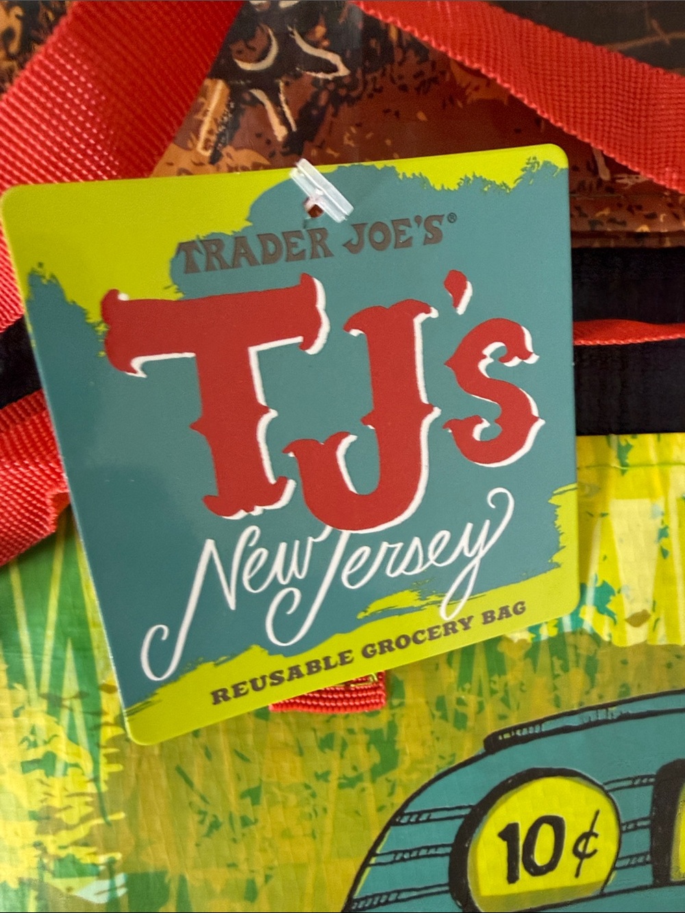 Trader Joe's Reusable Tote Bags - States (Set of 4) - Picture 5 of 10